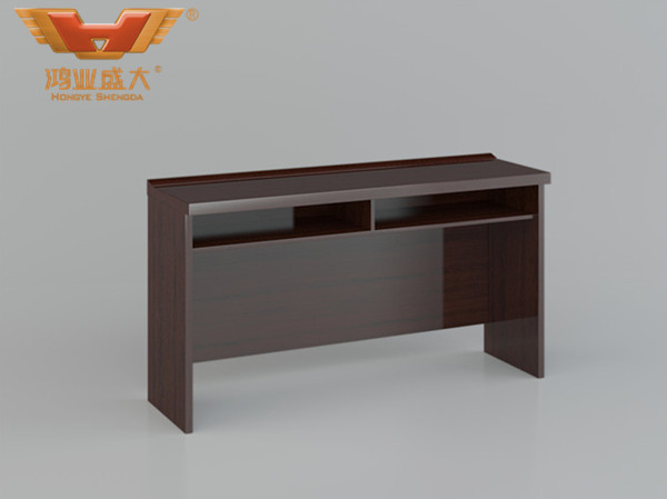 贴木皮办公桌款式HY-A106条桌